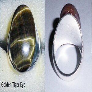 Golden Tiger Eye Ring